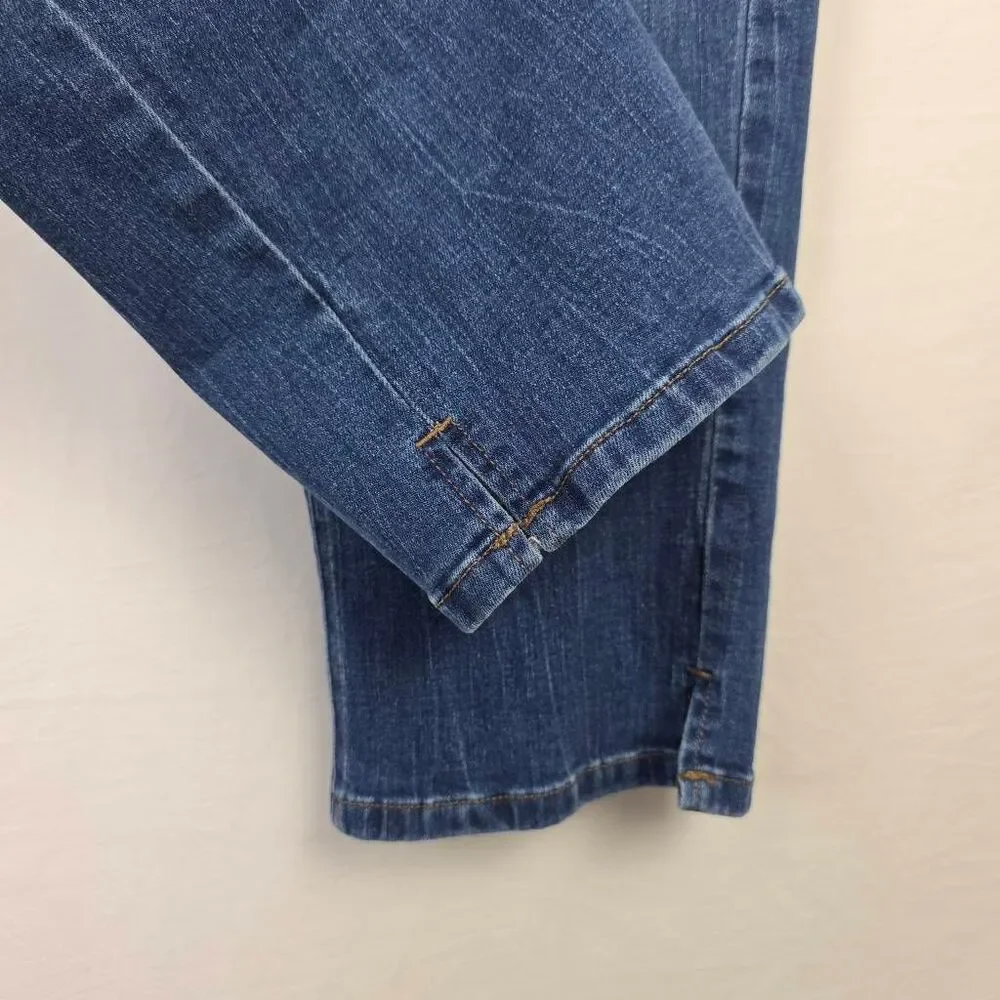 M Jeans by Maurices 18W Curvy High Rise Slim Straight Denim - Picture 4 of 11